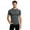 Grey, variant on Men's T Shirts Short Sleeve Crew Neck Tshirts Mens Sun Protection Swim Shirts for Men