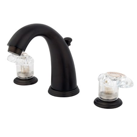 Kingston Brass GKB985ALL Widespread Bathroom Faucet, Oil Rubbed Bronze