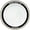 Clear, variant on Aquarian Super Kick 10 Clear Bass Drum Head 22"