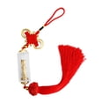 thumbnail image 3 of yotijay Buddha Guanyin Statue Hanging Ornament Buddhism Cars Pendant Red, 3 of 9