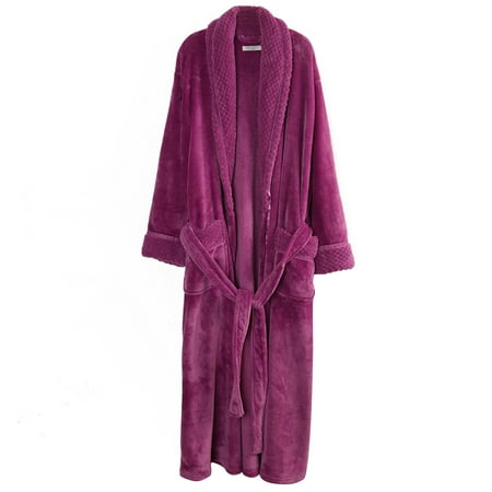 

Richie House Women s Plush Soft Warm Fleece Bathrobe RH1591