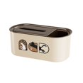 thumbnail image 1 of Funda de plástico para pañuelos, diseño moderno de gatos, con espacio de almacenamiento, 1 of 1