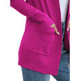 thumbnail image 4 of a.Jesdani Women's Cardigan Casual Lightweight Knit Cardigan Sweaters with Pockets Rose S, 4 of 10