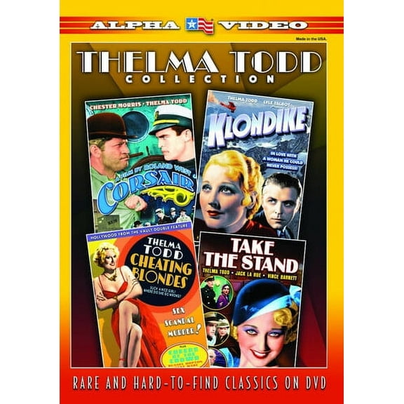 Thelma Todd Collection (DVD), Alpha Video, Drama
