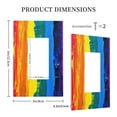 thumbnail image 5 of Kll Rainbow Colored Wall Plate,Gloss Finish,Standard Size 1 - 5" X 3", Polycarbonate Thermoplastic,Electric Receptacle Plug Covers, 5 of 8