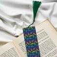 thumbnail image 6 of Kdxio Retro Bright Pineapple Print Metal Tassel Bookmarks,Perfect Gift for Art Lovers and Bookworms Metal Bookmarks for Women, 6 of 8