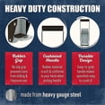 thumbnail image 5 of 16 oz. Metal Can Crusher, Heavy-Duty Wall-Mounted Smasher for Aluminum Seltzer, Soda, Beer Cans and Bottles for Recycling - Grey, 5 of 5