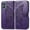 Purple, variant on Feishell Wallet Case for Motorola Moto G (2023),Butterfly & Flower Embossed PU Leather TPU Inner Shell Magnetic Flip Stand Card Slots Shockproof Protective Phone Cover,Pink