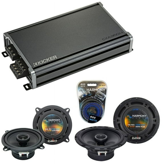 Fits Lexus LS400 1995-2000 OEM Speaker Replacement Harmony R5 R65 & CXA360.4 Amp