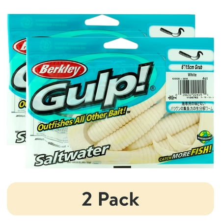 (2 pack) Berkley Gulp! Minnow Soft Bait 2 1/2 Length Emerald Shiner Per 18