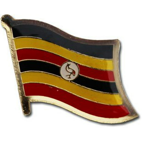 Uganda Flag Lapel Pin