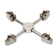 thumbnail image 2 of Almencla Lightweight Stove Adapter Burner Connector Gas Tank Convert Aluminium for Picnic, 2 of 8