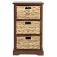 thumbnail image 2 of Safavieh HALLE 3 WICKER BASKET STORAGE SIDE TABLE, AMH5738C, 2 of 7
