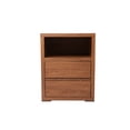 thumbnail image 3 of Set de 2 Buros Paloma Nogal Claro Kessa Muebles, 3 of 5