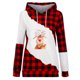 thumbnail image 3 of Sudaderas Con Capucha de Navidad Para Mujer Moda Casual Slim Christmas Print Plaid Tops Odeerbi ODB203642, 3 of 8
