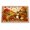 Flannel-Rubber-16x24, variant on Autumn Penguin Moonless Garden Rectangle Rug for Reading Nook Halloween