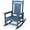 Navy, variant on SERWALL Outdoor Rocking Chair Set of 2, HDPE Patio Rocker for Lawn, Porch, Black