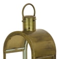 thumbnail image 3 of 22 in. HGTV Home Collection Arched Candle Lantern, Christmas Themed Decor, Medium, Antique Bronze, 3 of 4