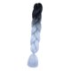 thumbnail image 3 of Jumbo de pelo trenzado de ganchillo, extensión sintética de 23,62 pulgadas, extensión de pelo trenzado sintético para uso diario en fiestas y v B37, 3 of 8