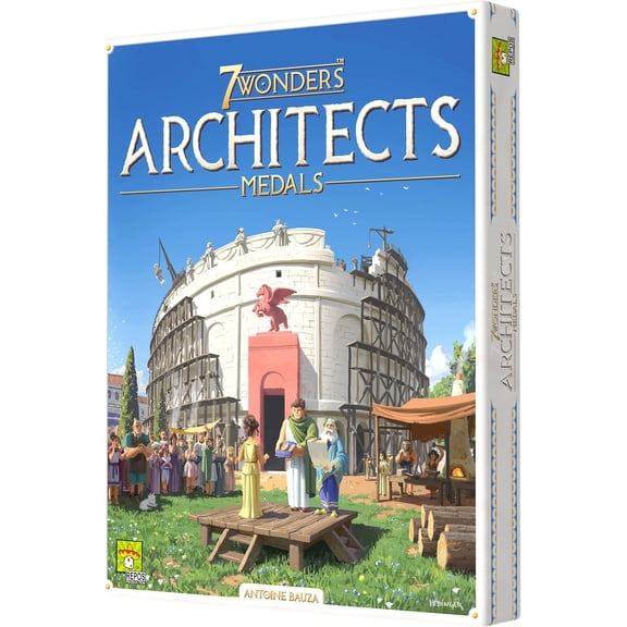 7 Wonders Architects Strategy Board Game: Medals Expansion for Ages 8 , from Asmodee