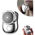 thumbnail image 2 of Mini Rasoir Électrique Portable Rechargeable USB avec Tête de Rasoir Remplaçable et Amovible, 2 of 5