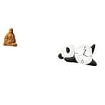 thumbnail image 1 of Estatua del Corazón de Jesús,Estatua del Sagrado Corazón de Jesús para decoración del hogar,Reloj de pared,Reloj de pared Panda Decoración del hogar Lindo Creativo,Reloj de pared con, 1 of 8