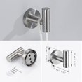 thumbnail image 5 of Bathroom Hardware Set 4-Piece SUS304 Stainless Steel Towel R, 5 of 5