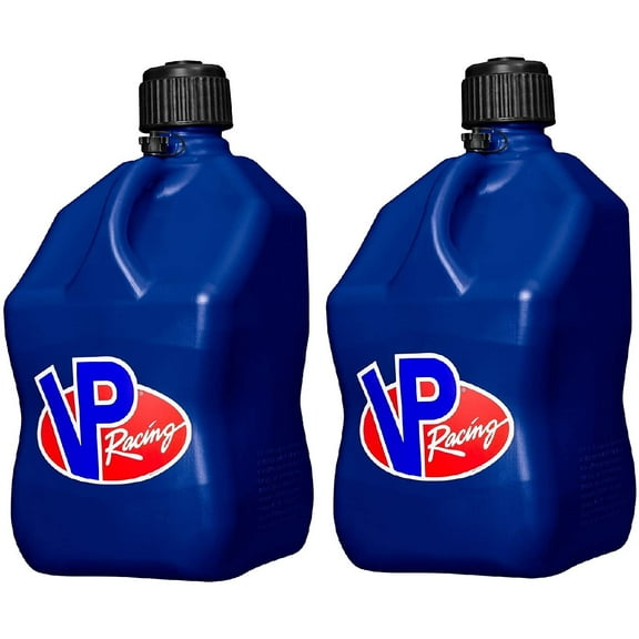 VP Racing Fuels Motorsport Utility Jug - High-Density Polyethylene - 2 Pack, 5 Gal, Blue