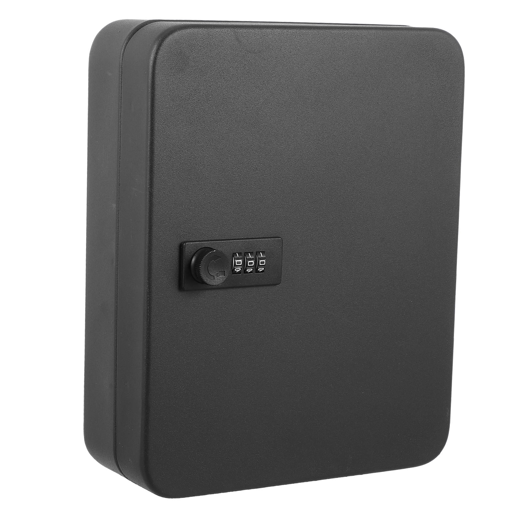 WRISTBIQUE Car Key Box Security Key Storage Box Black 1 Set