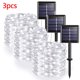 thumbnail image 1 of Guirnalda de luces LED solares para exteriores, lámpara de festón, decoración de jardín, Navidad, impermeable, 42M400Leds, 1 of 4