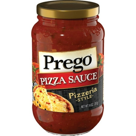 (3 Pack) Prego Pizza Sauce Pizzeria Style, 14 oz. (The Best Homemade Pizza Sauce)