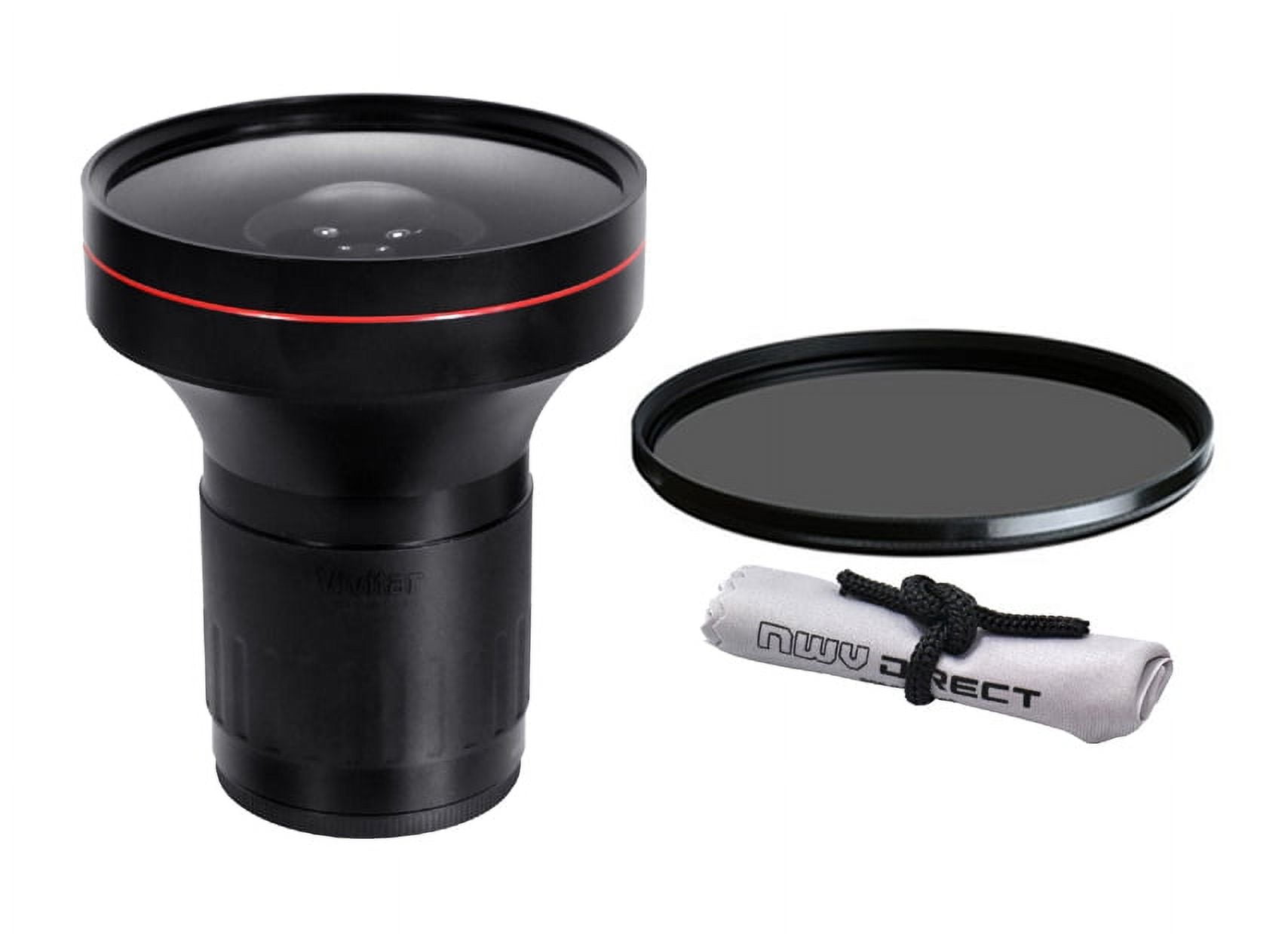 Panasonic AG-DVX100 LEICAレンズ Panasonic AG-DVX100(B) 0.21x High Grade Fish-Eye Lens (72mm) +