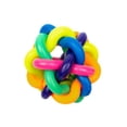 thumbnail image 3 of Greeniant Bola para masticar, juguete para morder, suministros para perros, mano de obra fina colorida, dulce regalo, entretenimiento, plásticos para el Suministros para perros Greeniant PT004881-00B, 3 of 6
