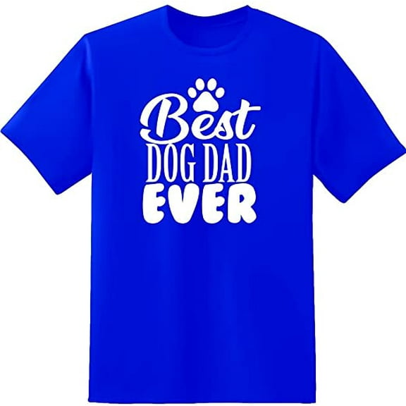 RedBarn Best Dog Dad Ever Pet Lovers Cool Fathers Day Funny Mens Graphic T Shirts