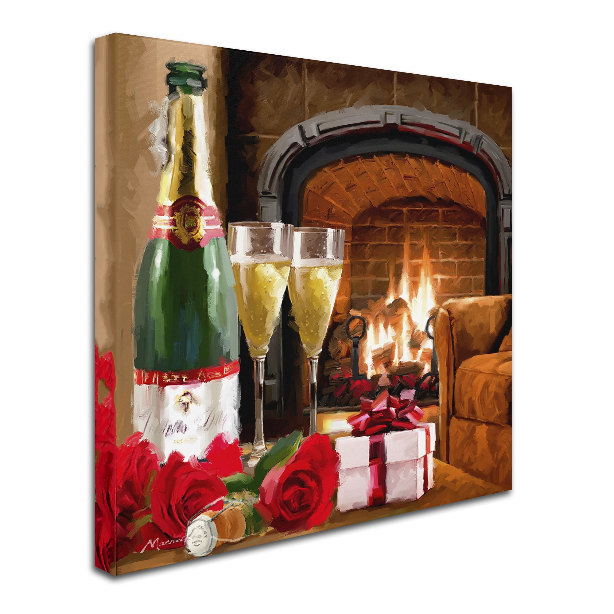 Trademark Fine Art 'Anniversary' Canvas Art by The Macneil Studio