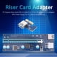thumbnail image 5 of PCI Express Riser Card USB 3.0 Cable PCI-E 1X a 16X Extender Adaptador PCIe Ehuebsd Para estrenar, 5 of 6