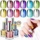 thumbnail image 1 of Set de esmaltes de uñas SAVILAND Metallic 12 colores Mirror Chrome, 1 of 7
