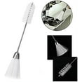 thumbnail image 2 of 10Pcs Dual End Sewing Machine Cleaning Brush 150mm, Lint Brush Cleaning Tools Set Stainless Steel, 2 of 4