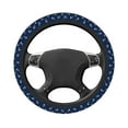 thumbnail image 3 of Gaeub Nautical Themed Simple Anchors Breathable Stretch Elastic Steering Wheel Cover, Cool in Summer and Warm in Winter, Universal 15 inch, 3 of 8