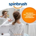 thumbnail image 4 of Spinbrush Clear & Clean Kids Toothbrush, Battery-Powered Electric Toothbrush, Soft Bristles, Batteries Included, 1-Count, 4 of 7