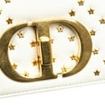 thumbnail image 5 of Pre-Owned Christian Dior Caro Lucky Star Chain Shoulder Bag White Calfskin Women's (Good), 5 of 12