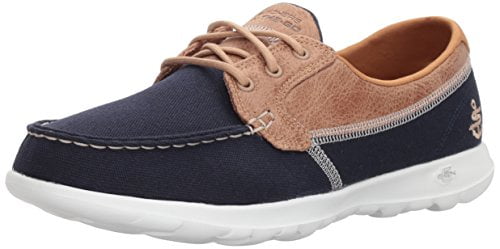 Walk Lite-15430 Boat Shoe,Navy 