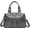 Grey, variant on Boston Shoulder Bag for Women Top Handle Tote Bag Large Capacity Crossbody Bag Retro Handbag Leather Satchel