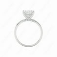 thumbnail image 2 of Cora Jewellery 2CT Hidden Halo Marquise Moissanite Engagement Ring For Women, 10K White Gold, 2 of 5
