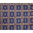 thumbnail image 4 of oneOone Polyester Lycra Fabric Paisley Ikat Printed Fabric 1 Yard 56 Inch Wide, 4 of 4