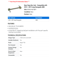 thumbnail image 2 of Rear Sway Bar Link - Compatible with 2015 - 2019 Jeep Renegade AWD 2016 2017 2018, 2 of 2