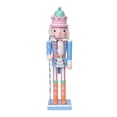 thumbnail image 3 of Cascanueces del Rey de Navidad, Decoración navideña, Adorno, Figura de Cascanueces para Rey azul, 3 of 9