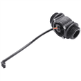 thumbnail image 2 of 20PCS Water Flow Sensor Fuel Flow Meter Water Meter Sensor Flowmeter Water Sensor Counter Indicator FS400A G1 DN25, 2 of 7
