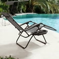 Devoko Patio Zero Gravity Chair Outdoor Folding Recliner Lounge Chair