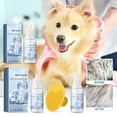 thumbnail image 1 of Set de suero sin enjuague y peine de masaje para mascotas | El spray desenredante sin enjuague elimina los nudos, suaviza el pelaje, controla el olor | Fórmula sin enjuague para perros y gatos | 20, 1 of 8